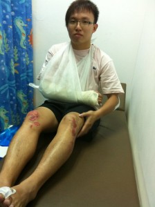 accident elbow fracture ''...helping me to avoid surgery with the exceptionally effective exercises''